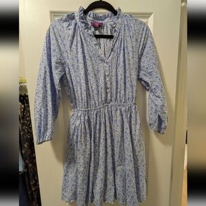 J Crew Liberty Of London Ruffle Minidress Xs